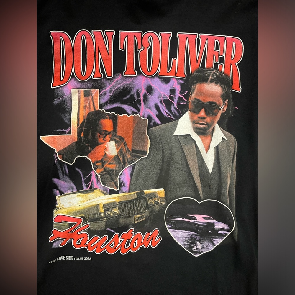 Don Toliver Houston exclusive size M shirt